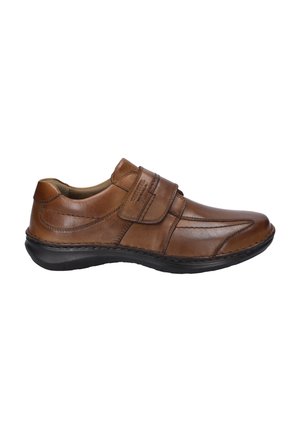 NEW ANVERS - Smart slip-ons - cognac