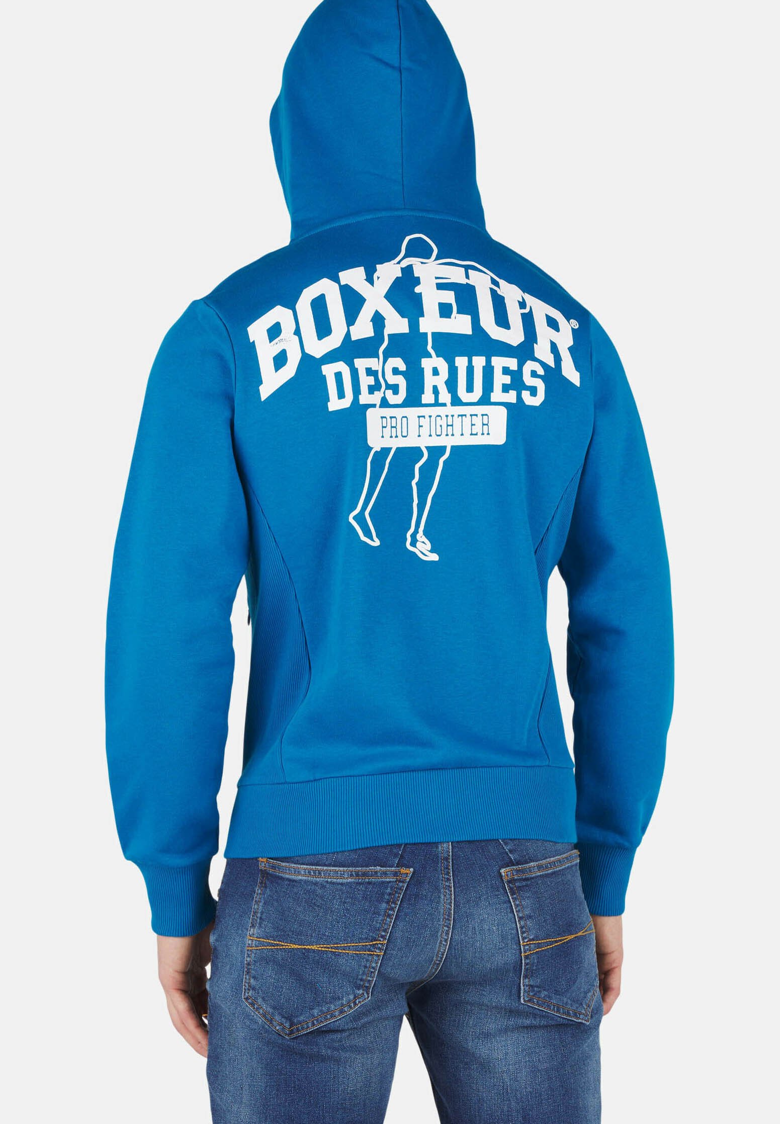 Boxeur Des Rues UOMO - Felpa con zip - blu - Zalando.it