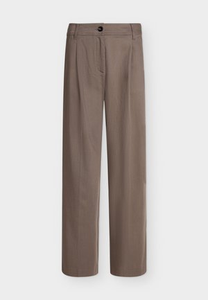 Marc O'Polo, WIDE LEG - Wide Leg - stone taupe