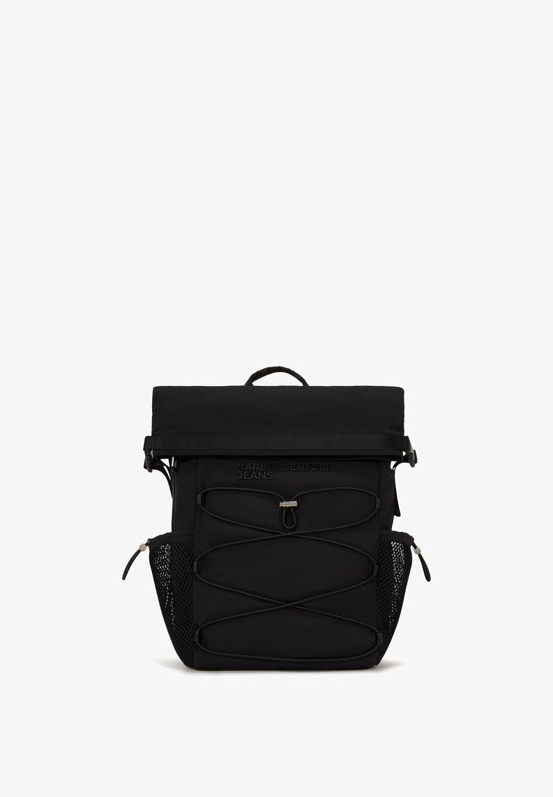 Utility Drawstring Rucksack Karl Lagerfeld Jeans UTILITY DRAWSTRING - Rucksack - black - Zalando.co.uk