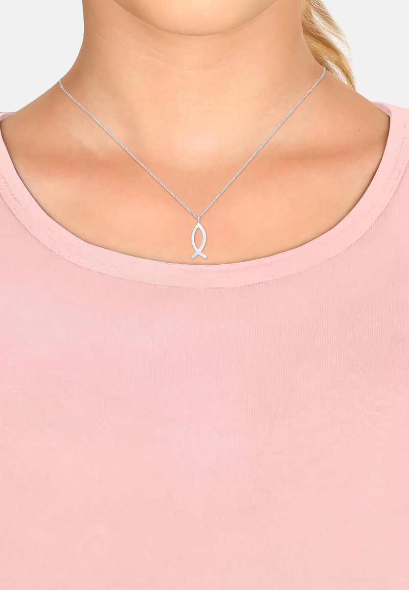 Elli FISH RELIGION - Collar - silver-coloured