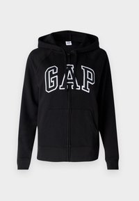 GAP HERITAGE - Felpa con zip - true black