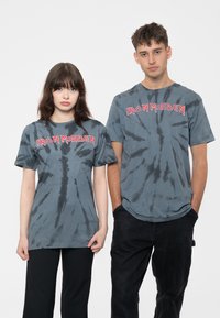 Paradiso Clothing IRON MAIDEN BAND UNISEX - Print T-shirt - grey