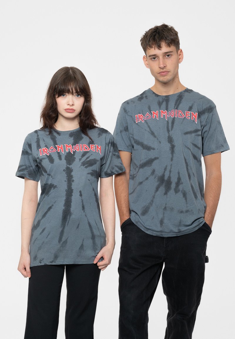 Paradiso Clothing IRON MAIDEN BAND UNISEX - Print T-shirt - grey