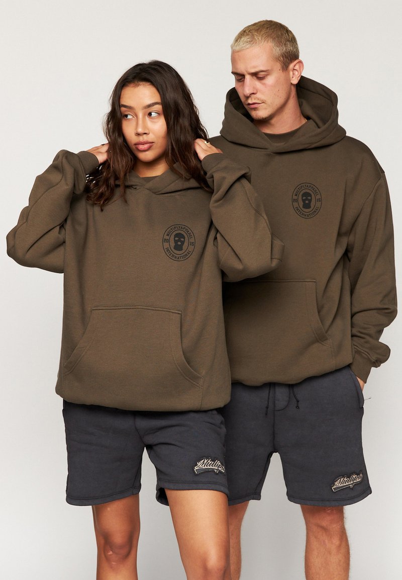 Multiply Apparel BALACLAVA Hoodie tarmac/olive Zalando.de