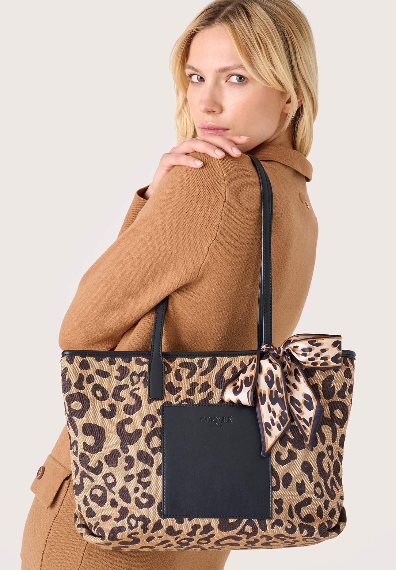 Borsa Shopping Camomilla Borse Di Paglia Abbigliamento Borse