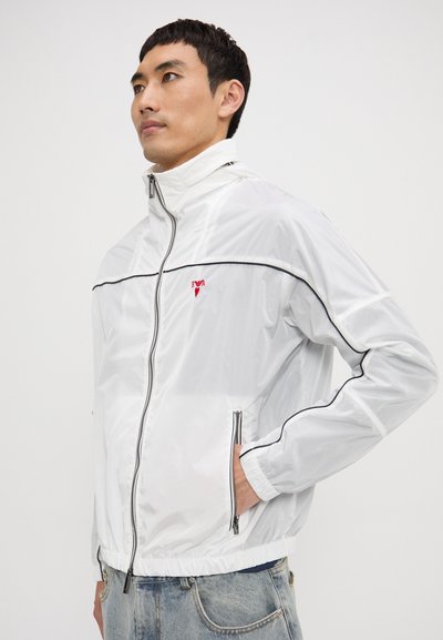 Emporio Armani BLOUSON JACKET - Veste coupe-vent - off white