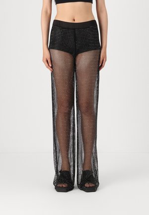 ONLTORVI WIDE RHINE PANT  - Bukse - black