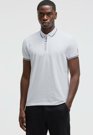KURZARM MIT RÜCKEN-ARTWORK - Polo shirt - opticwhite