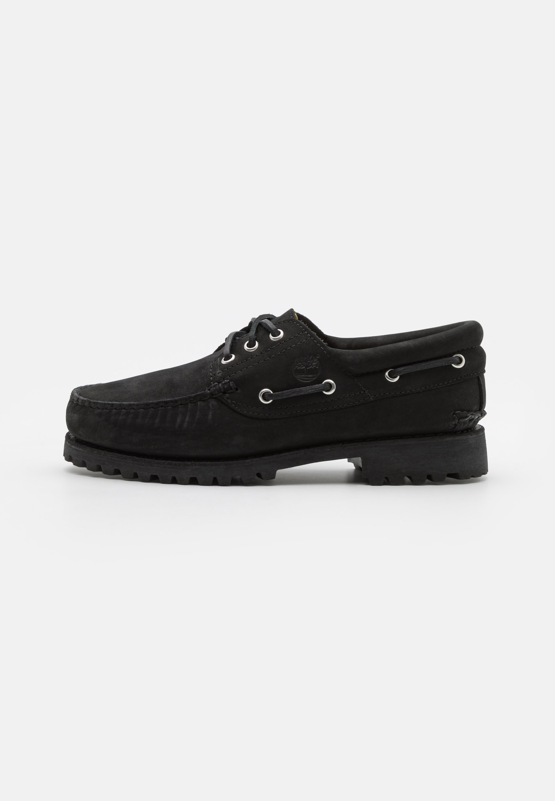 Timberland AUTHENTICS 3 EYE CLASSIC - Boat shoes - black - Zalando