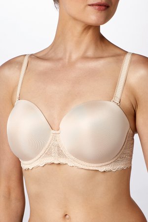 Soutien-gorge à bretelles amovibles - beige