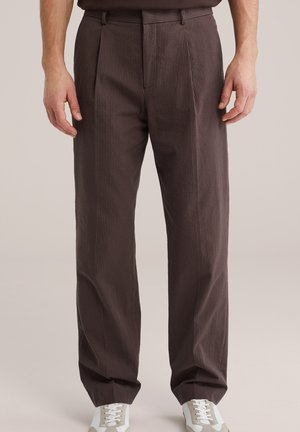 Pantalon classique - dark brown