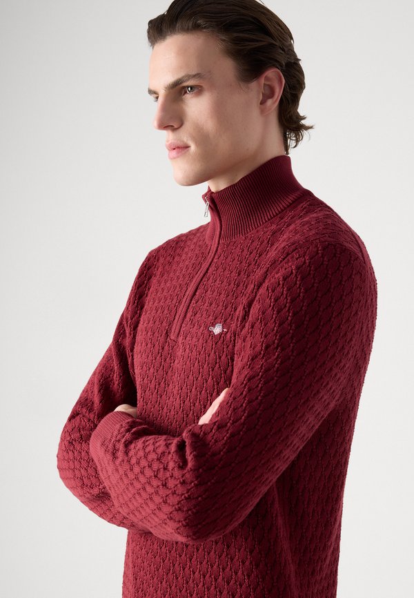 TEXTURED HALF ZIP - Jumper3