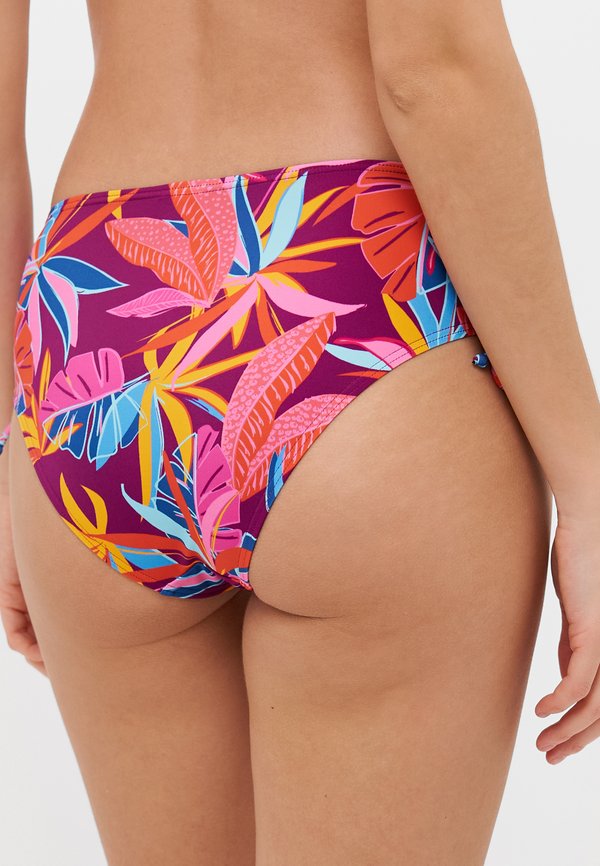 PANTS GATHERED - Bikini bottoms - berry2