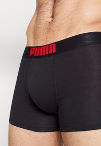 Puma PLACED LOGO 2 PACK - Calzoncillos - red/black