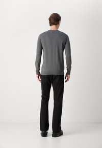 Calvin Klein SWEATER - Džemperis - dark grey heather