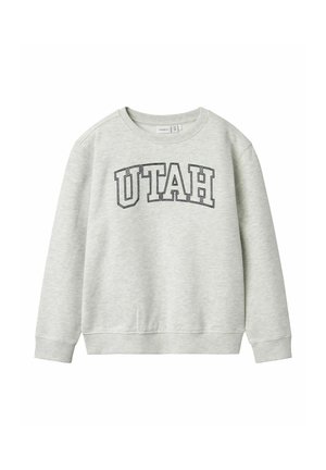 REGULAR FIT - Mikina - light grey melange