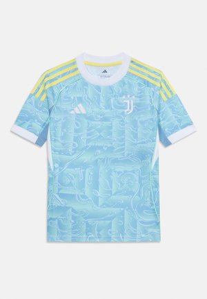 JUVENTUS AWAY KIDS UNISEX - Print T-shirt - ash blue