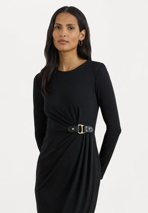 SABLISE LONG SLEEVE DAY DRESS - Day dress - black