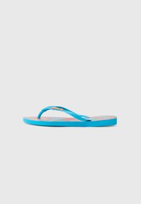 SLIM TROPICAL - Papuče - turquoise