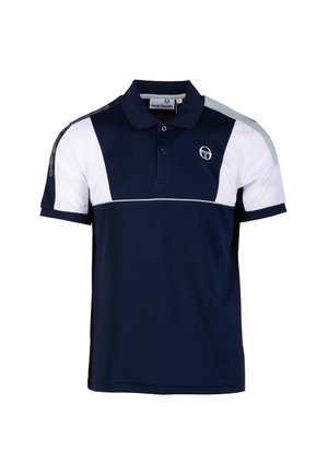 Sergio Tacchini ALETTONE - Poloshirt - navy surf spray