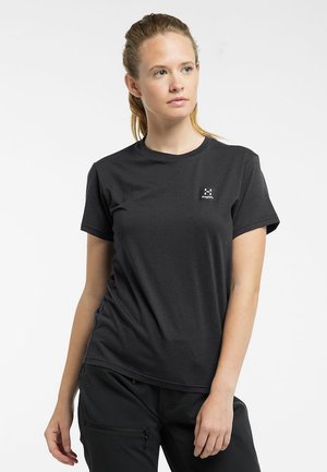 LYOCELL H TEE - Basic T-shirt - true black