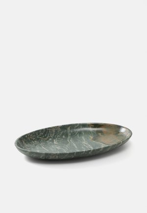 DRAGON JADE OVAL TRAY - Plateau - green