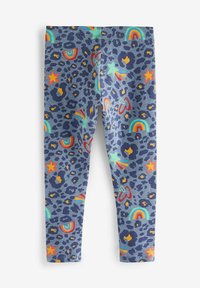 Next ANIMAL PRINT - Tajice-hlače - blue rainbow
