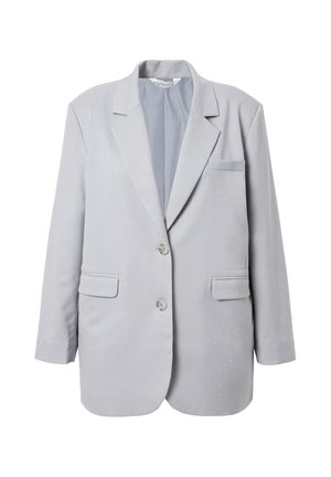 Studio Untold, OVERSIZED RHINESTONED BLAZER - Short coat - stone grey