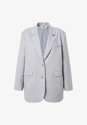 Studio Untold, OVERSIZED RHINESTONED BLAZER - Short coat - stone grey