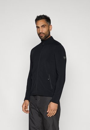 SKI KITZBUHEL POWERSTRETCH COLORBLOCK  - Tréning dzseki - black