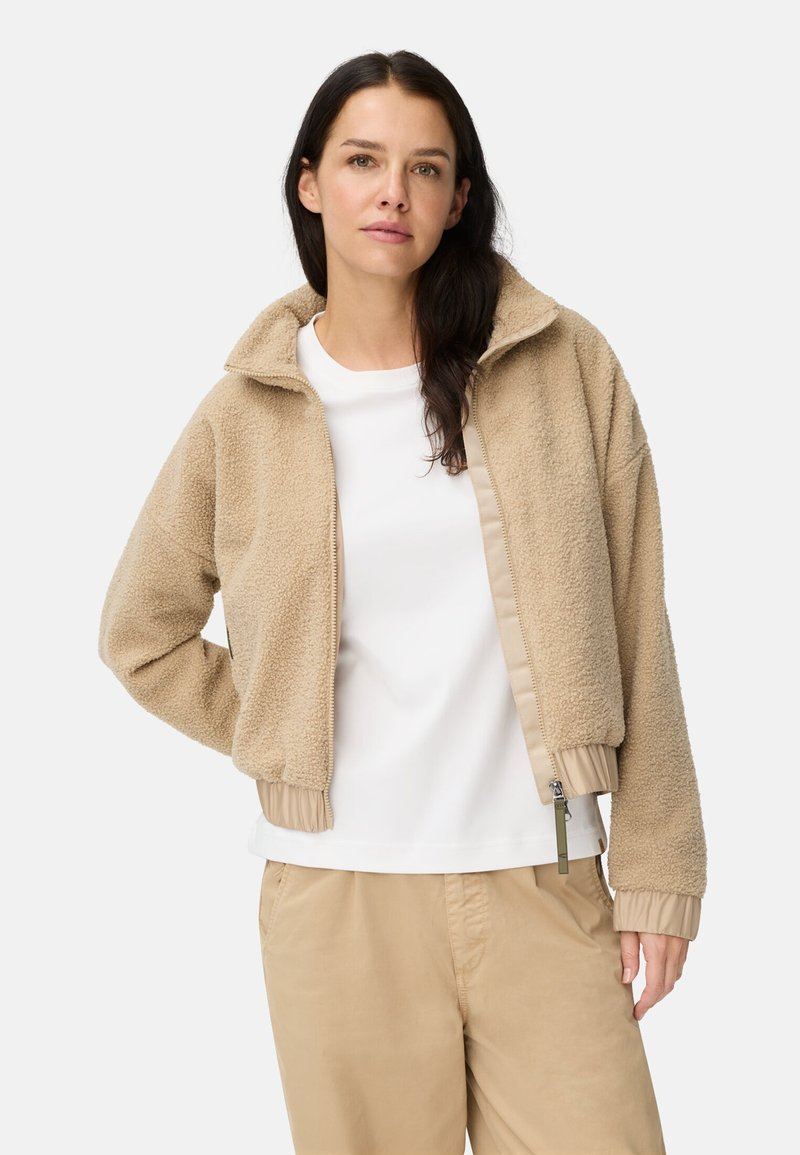 camel active TEDDY - Fleecejacke - cashmere