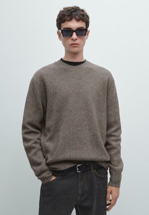 CREW NECK  - Maglione - sand