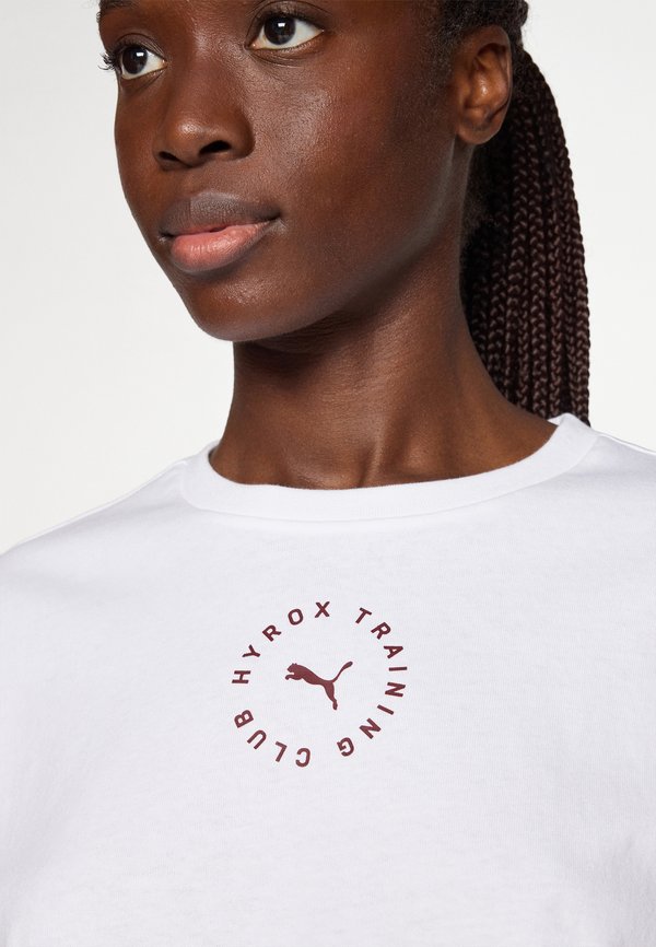 HYROX CROPPED LIFESTYLE TEE - Print T-shirt3