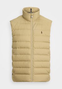THE COLDEN PACKABLE MATTE VEST - Mellény - khaki