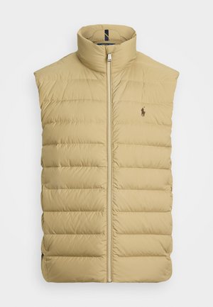 THE COLDEN PACKABLE MATTE VEST - Waistcoat - khaki