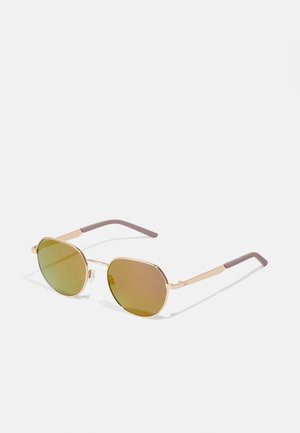 TRAVELER TREND UNISEX - Sunglasses - rose gold-coloured/fuchsia flash