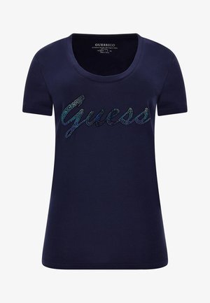 Guess, T-shirt imprimé - blue