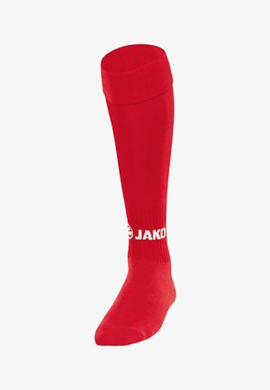 JAKO FUSSBALL TEAMSPORT GLAS - Kniestrümpfe - rotweiss