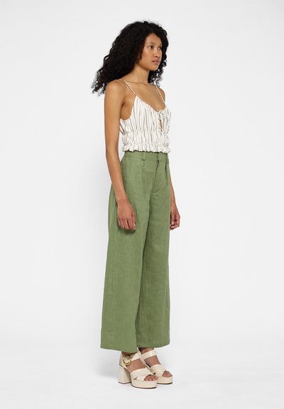 Faithfull the brand IDA PANTS - Broek - sage