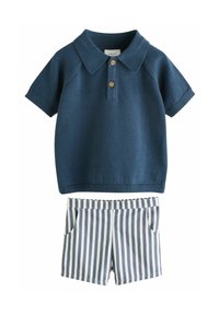 Next - REGULAR FIT - SET - Šortai - navy stripe Miniatiūros vaizdas 1