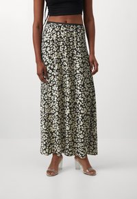 Vero Moda - VMALBA ANKLE SKIRT - Maxi szoknya - black Miniatűr kép 1