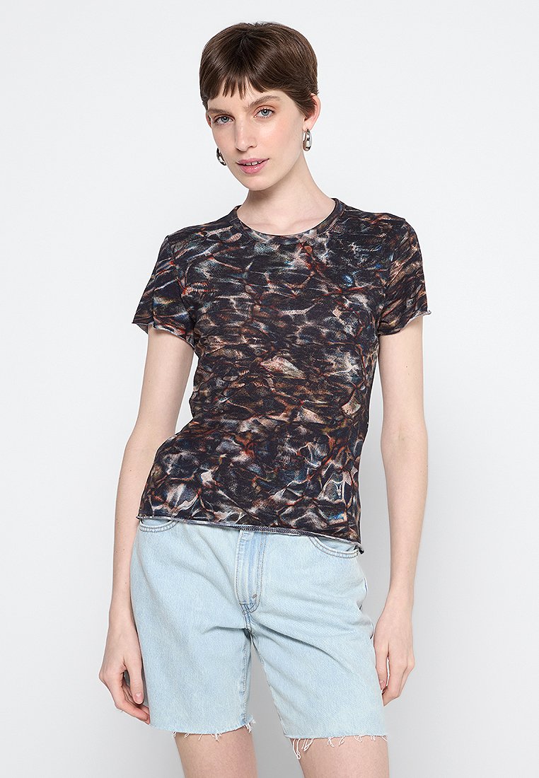 AllSaints T-shirt print zwart AllSaints T-shirt print zwart