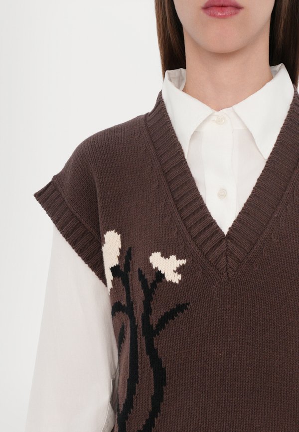 CRUSCA - Jumper - marrone3