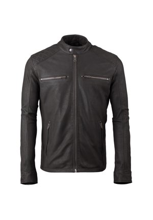 Leather jacket - black
