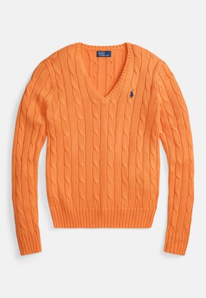 KIMBERLY LONG SLEEVE PULLOVER - Πουλόβερ - sun orange
