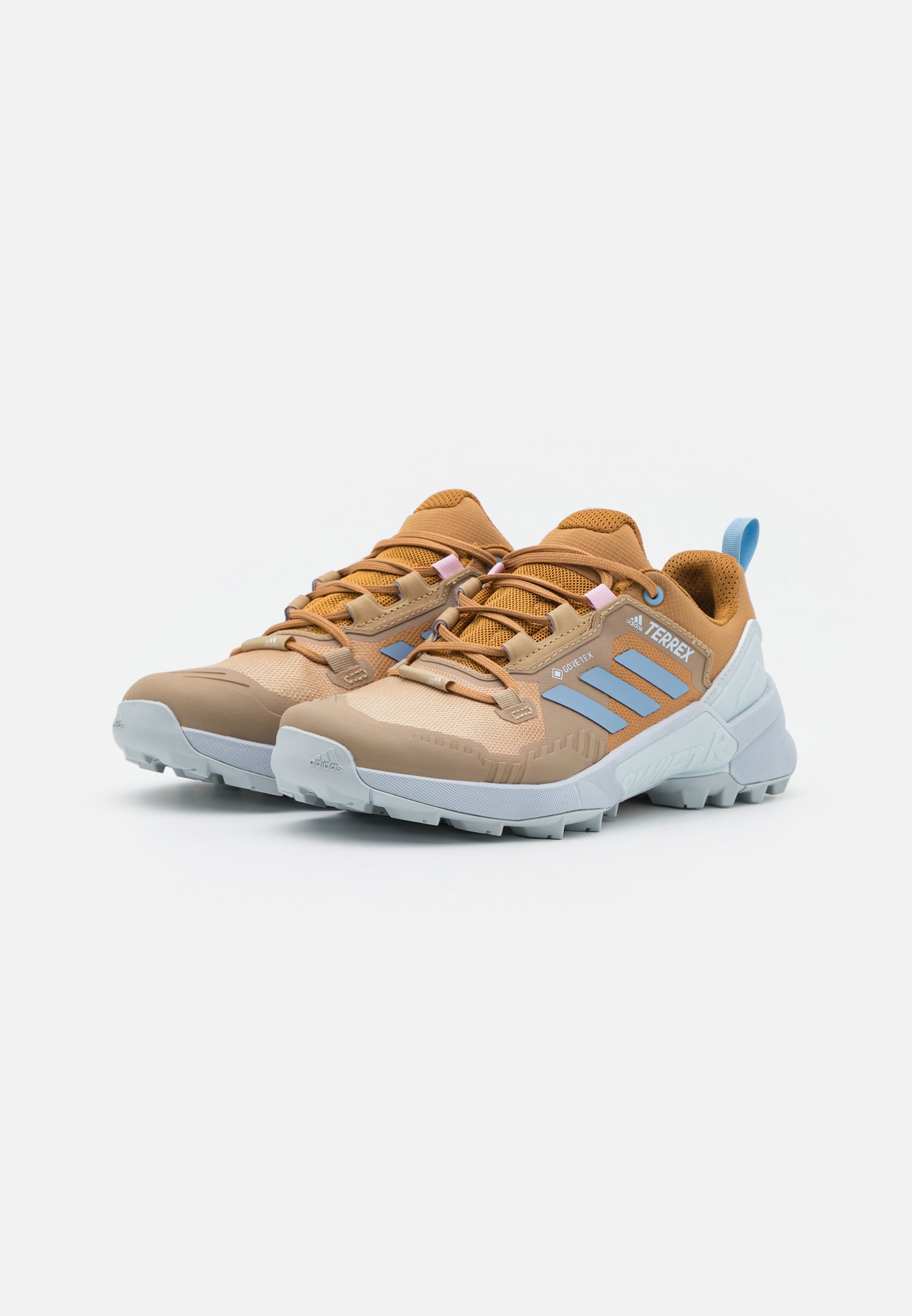 adidas Performance TERREX SWIFT - Hikingschuh - beige tone/ambient sky/halo  blue/beige - Zalando.de