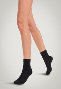 Wolford CASHMERE SILK - Strumpor - black