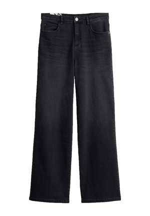 OPUS, HIGH RISE - Wide Leg - dark grey