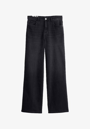 OPUS, HIGH RISE - Wide Leg - dark grey